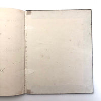 Samuel Gifford 1828 British Math School Notebook (1) with Fraktur Writing