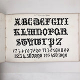 Prang's Alphabets Plain and Ornamental, 1870 (Complete, Pages Loose, Plus Drawings)