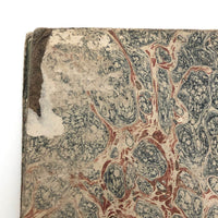 Samuel Gifford 1828 British Math School Notebook (1) with Fraktur Writing