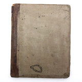 Antique British School Math Notebook, c. 1830