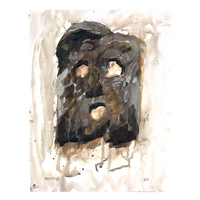 Existential Mask Painting by Norm C
