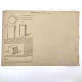 Points of Interest in and Around Rockland, Maine 1894 Pencil Drawing