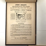 Prang's Alphabets Plain and Ornamental, 1870 (Complete, Pages Loose, Plus Drawings)