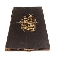 Prang's Alphabets Plain and Ornamental, 1870 (Complete, Pages Loose, Plus Drawings)