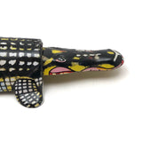 Vintage Made in Japan Tin Litho Bobblehead Alligator