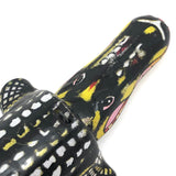 Vintage Made in Japan Tin Litho Bobblehead Alligator