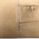 The Defender, 1895 Pen and Ink Ship Drawing