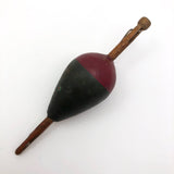 Antique Wooden Painted Fishing Float or Bobber