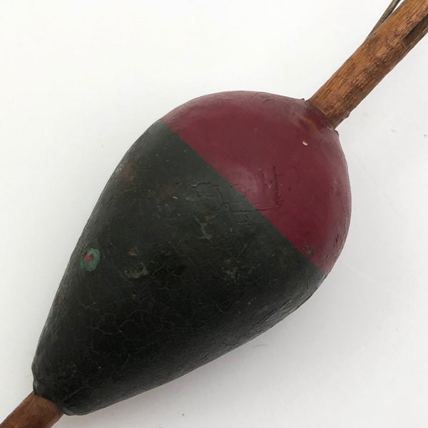 Antique Wooden Painted Fishing Float or Bobber – critical EYE Finds