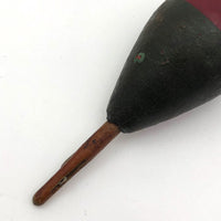 Antique Wooden Painted Fishing Float or Bobber