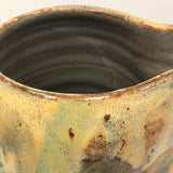 The Perfect Wildflower Pitcher with Painterly Yellow Glazing