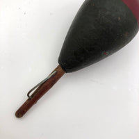 Antique Wooden Painted Fishing Float or Bobber