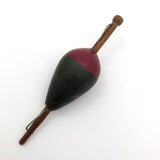 Antique Wooden Painted Fishing Float or Bobber