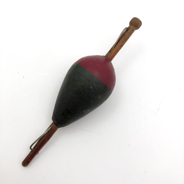 Antique Wooden Painted Fishing Float or Bobber – critical EYE Finds