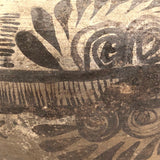 19th Century Native American Slip Painted Earthenware Water Jar