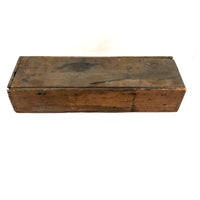 Old Letter and Number Stamps Set in Original Slide Top Box (Letters and Numbers Complete)