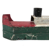 Wonderful Old Painted Tin Boat