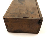 Old Letter and Number Stamps Set in Original Slide Top Box (Letters and Numbers Complete)