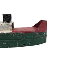 Wonderful Old Painted Tin Boat