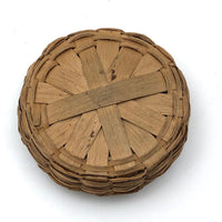 Wabanaki Sweet Grass, Ash Splint and Velvet Pin Cushion