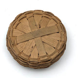 Wabanaki Sweet Grass, Ash Splint and Velvet Pin Cushion