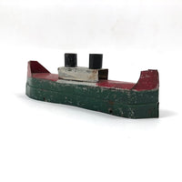 Wonderful Old Painted Tin Boat