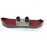 Wonderful Old Painted Tin Boat