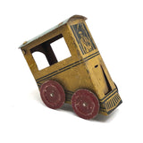 Rare, Unusual Old Tin Litho Penny Toy Inclined Car  (Funicular?)