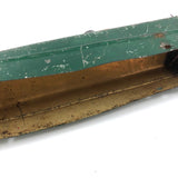 Wonderful Old Painted Tin Boat