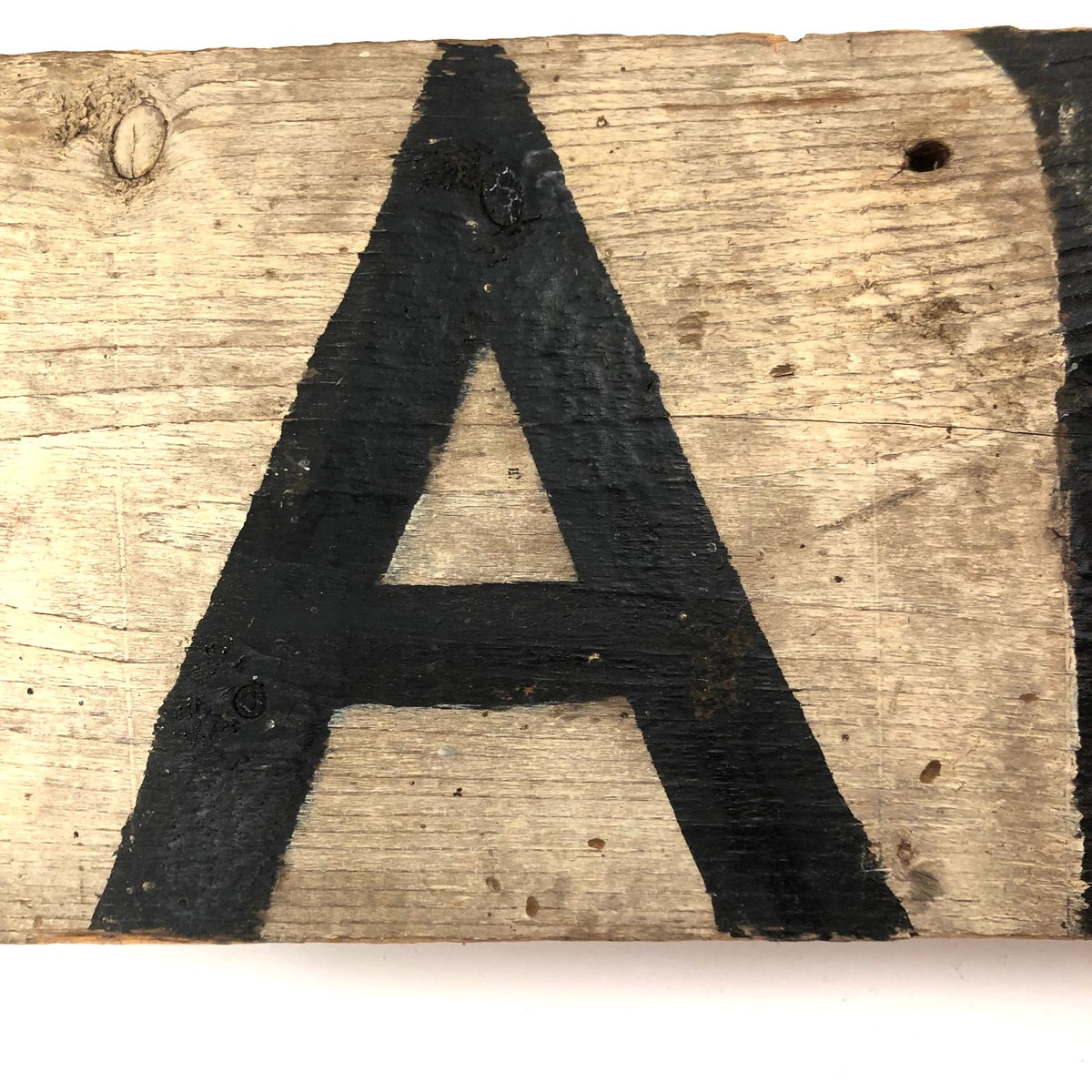 Antique 31 Inch Hand-painted CALICO Sign – critical EYE Finds