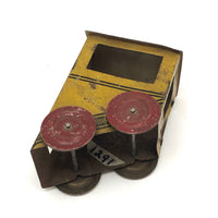 Rare, Unusual Old Tin Litho Penny Toy Inclined Car  (Funicular?)
