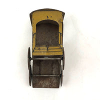 Rare, Unusual Old Tin Litho Penny Toy Inclined Car  (Funicular?)