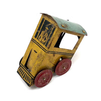Rare, Unusual Old Tin Litho Penny Toy Inclined Car  (Funicular?)