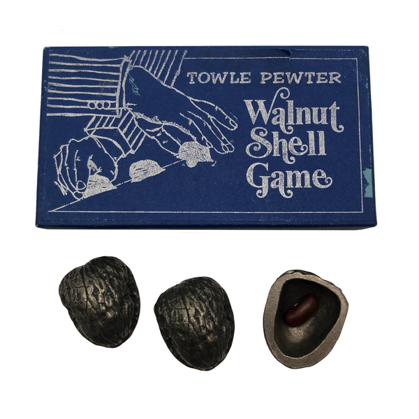 Pewter Towle Shell Game in Original Box