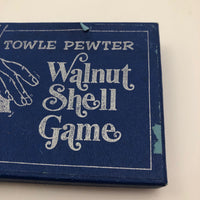Pewter Towle Shell Game in Original Box