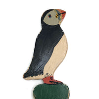 Hand-painted Puffin Letter Opener, Presumed Grenfell Mission