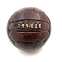 C. 1930s-40s Leather Mark Cross England Soccer Ball