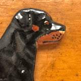 1973 Second Place D.C. Armory  Dog Show Trophy Plaque by Merle