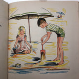 Deux Enfants a la Mer French Children's Book