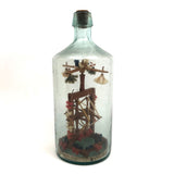 Fantastic (and Festive) Antique Yarn Winder Whimsy in a Bottle
