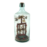 Fantastic (and Festive) Antique Yarn Winder Whimsy in a Bottle