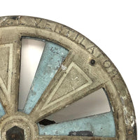 Fantastically Graphic 1877 DF & L Mecahnical Ventilator Grate