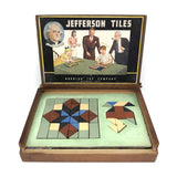 Nordloh Toy Co. c. 1945 "Jefferson Tiles" Ceramic Design Blocks