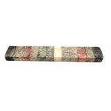 Old Marble (Faux) Specimen Ruler with Hand-carved Numbers