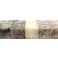 Old Marble (Faux) Specimen Ruler with Hand-carved Numbers
