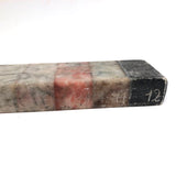 Old Marble (Faux) Specimen Ruler with Hand-carved Numbers