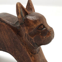 Hand-carved Cat Corkscrew After Richard Rohac