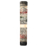 Old Marble (Faux) Specimen Ruler with Hand-carved Numbers
