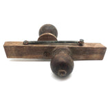 Coming and Going: Old Double Handled Door Piece