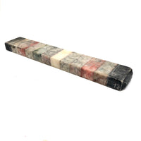Old Marble (Faux) Specimen Ruler with Hand-carved Numbers